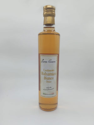 CONDIMENTO BALSAMICO  BIANCO DOLCE,GIOVANE 500 ml.