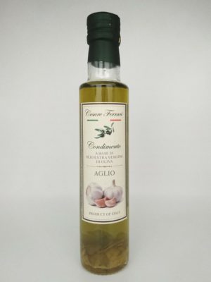 Olio Extravergine Di Oliva All'Aglio 250ml