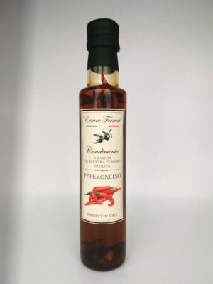 Olio Extravergine Di Oliva Al Peperoncino 250ml