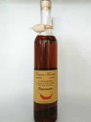 Olio Extravergine Di Oliva Al Peperoncino 500ml