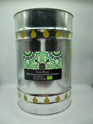 OLIO EXTRAVERGINE DI OLIVA "BIOLOGICO" CESARE FERRARI, 5 L